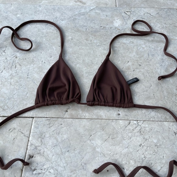 Brown Bikini Top - Picture 3 of 4